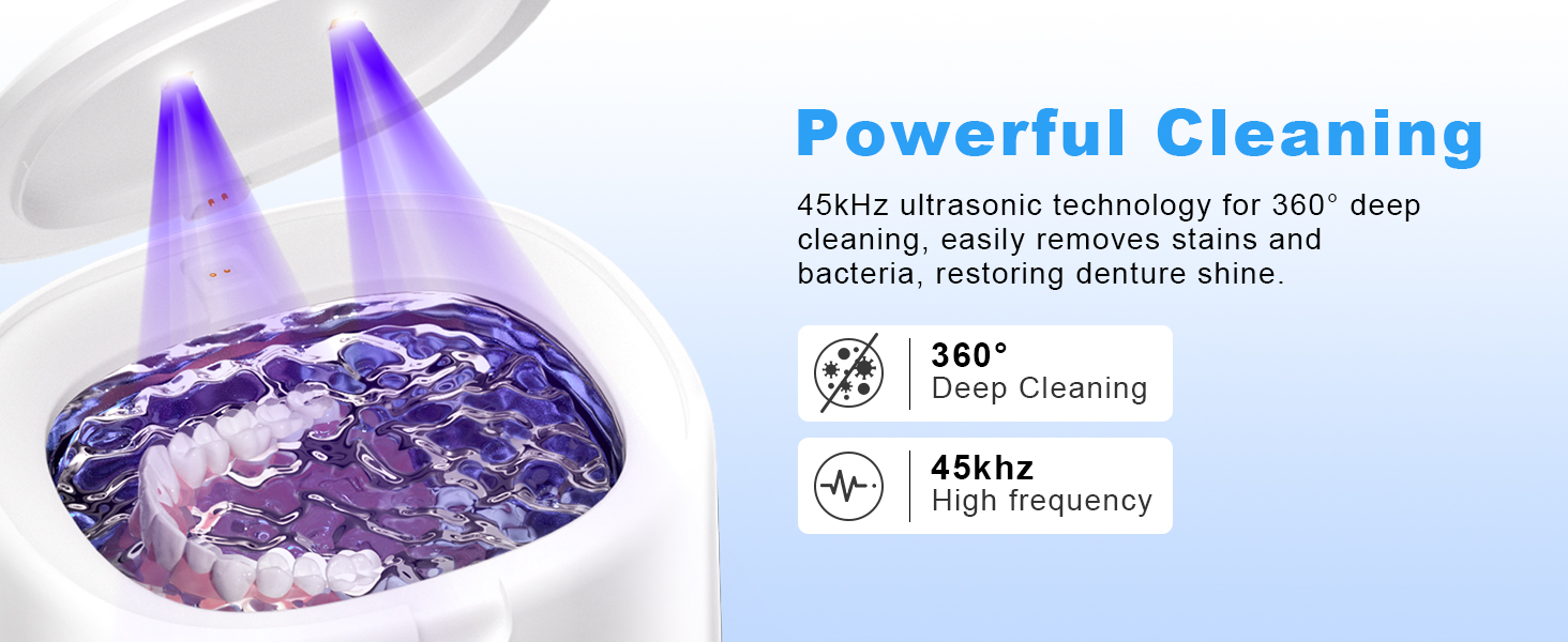 VIVIZEN Ultrasonic Retainer Cleaner