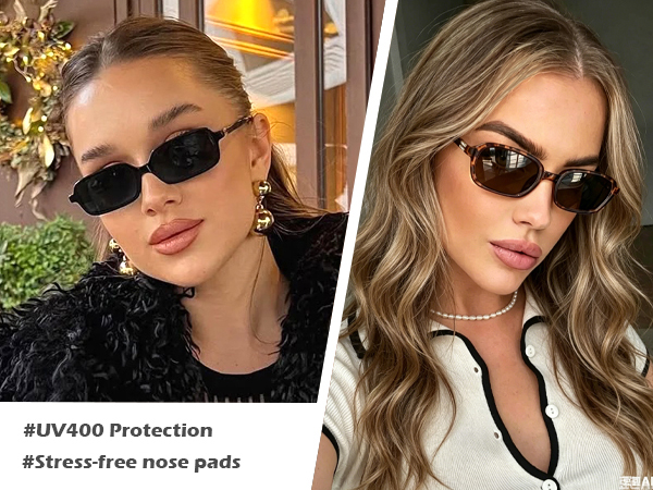 small rectangle sunglasses