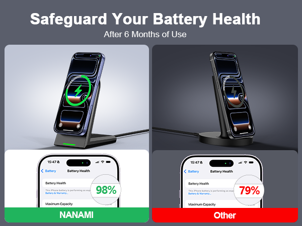 qi2 magnetic wireless charging dock