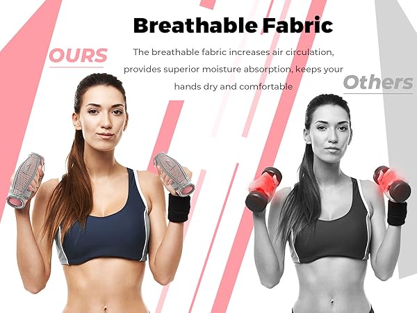 comfortable hand weights