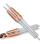SHEGLAM Automatic Curling Iron 1 1/4 inch with 3 Temperatures Fast Heating, 2-Way Rotation, Anti-...