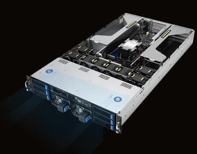 ASUS ESC4000A-E12-26WGPT 2U 4-GPU AI Server
