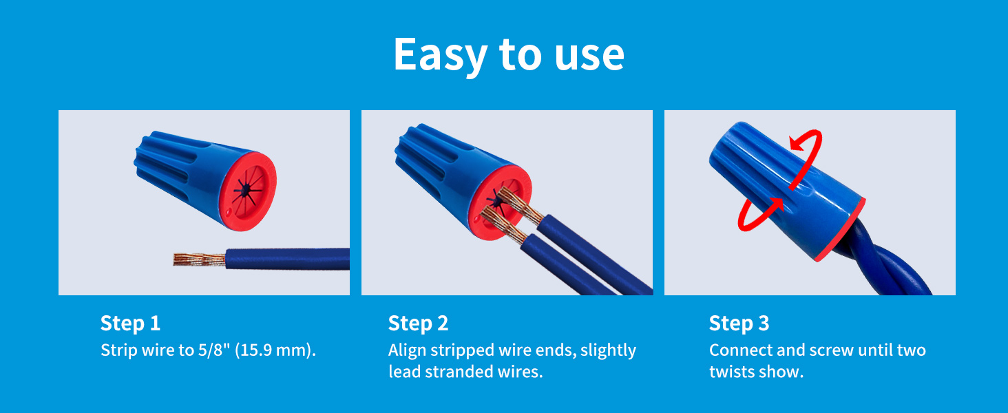Dicio Waterproof Landscape Wire Connectors
