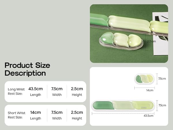 EPOMAKER CloudGel Wrist Rest for Keyboard and Mouse