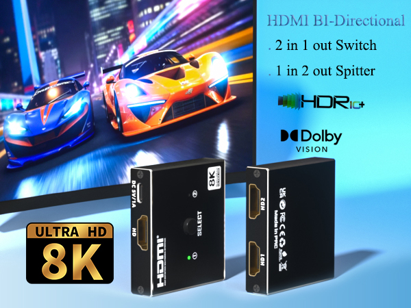HDMI BI-Directional SWITCH/SPLITTER