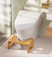 Bamboo toilet stool