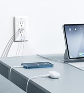 Amico 6.0A USB Outlet 12 Pack, 3-Port 30W Wall Outlets with 2 Type C &amp; 1 Type A, 15 Amp Receptacl...