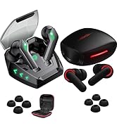 [2 Pack] Couple Bluetooth 5.3 Headphones with Microphone, Wireless Earbuds in-Ear Noise-canceling...