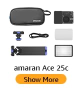 amaran Ace 25c Kit RGB Pocket LED Light,Boost Mode to 32W Mini On Camera Video Light,2300K~10000K...
