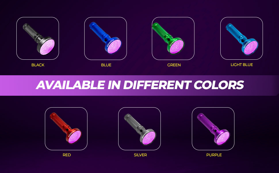black light flashlight