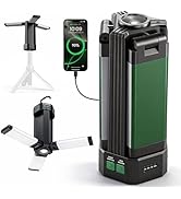 NICKLUC Rechargeable Lantern 10400mAh, Portable Work Light with Magnetic Base &amp; 5 Modes, 2200LM B...