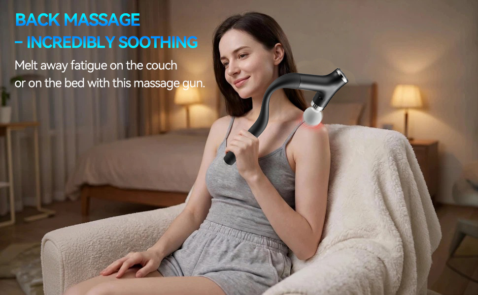 massage gun deep tissue handheld back shoulder massager