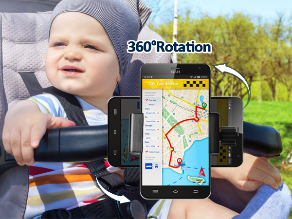 phone holder for stroller