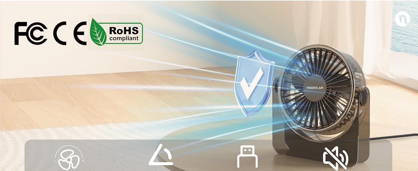 usb desk fan