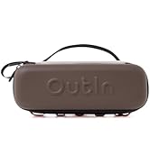 Dark brown leather or synthetic case with handle, shown from multiple angles suggesting it's a carrying case or protective cover.