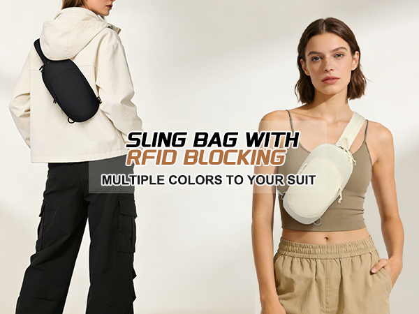 rfid fanny pack for women anti theft