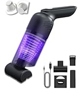 Handheld Vacuum Cordless, Car Vacuum Portable Cordless with 12000PA Strong Suction, Multi-Nozzles...