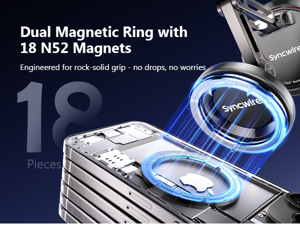 magnetic car phone holder