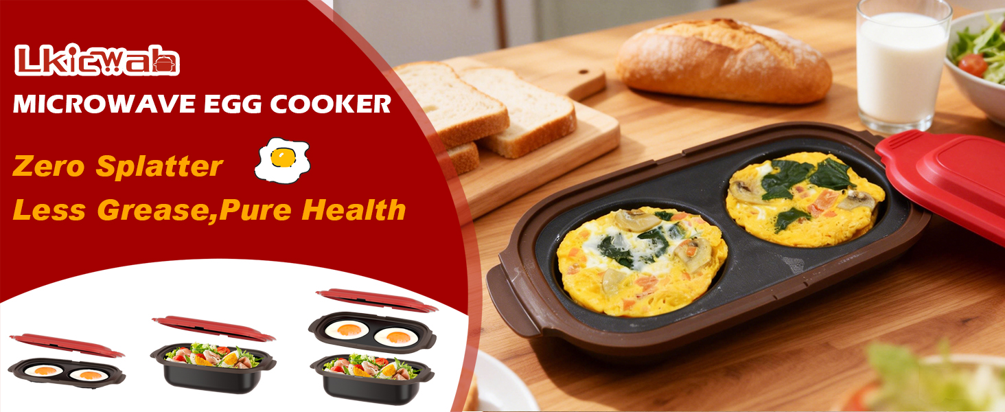 Microwave egg cooker