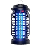 YISSVIC Bug Zapper Outdoor Indoor Waterproof Electric Mosquito Lamp Fly Zapper Killer Effective 4...