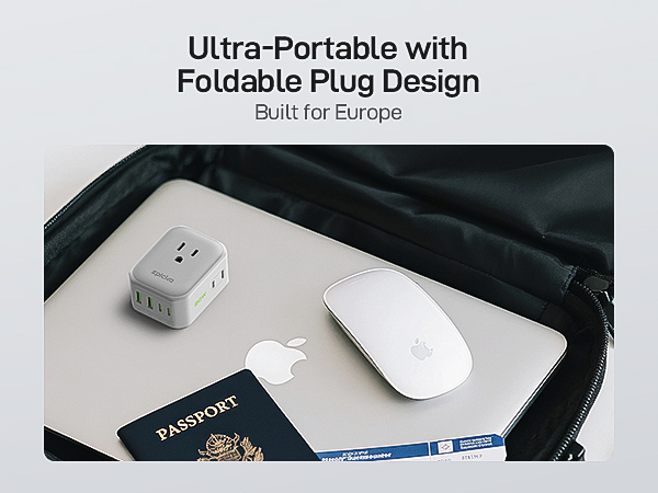 european travel plug adapter charger travel essentials for men women girl