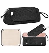 Leudes Hair Tools Travel Bag for Women Heat Resistant Mat for Travel Essentials Hot Tools Straigh...