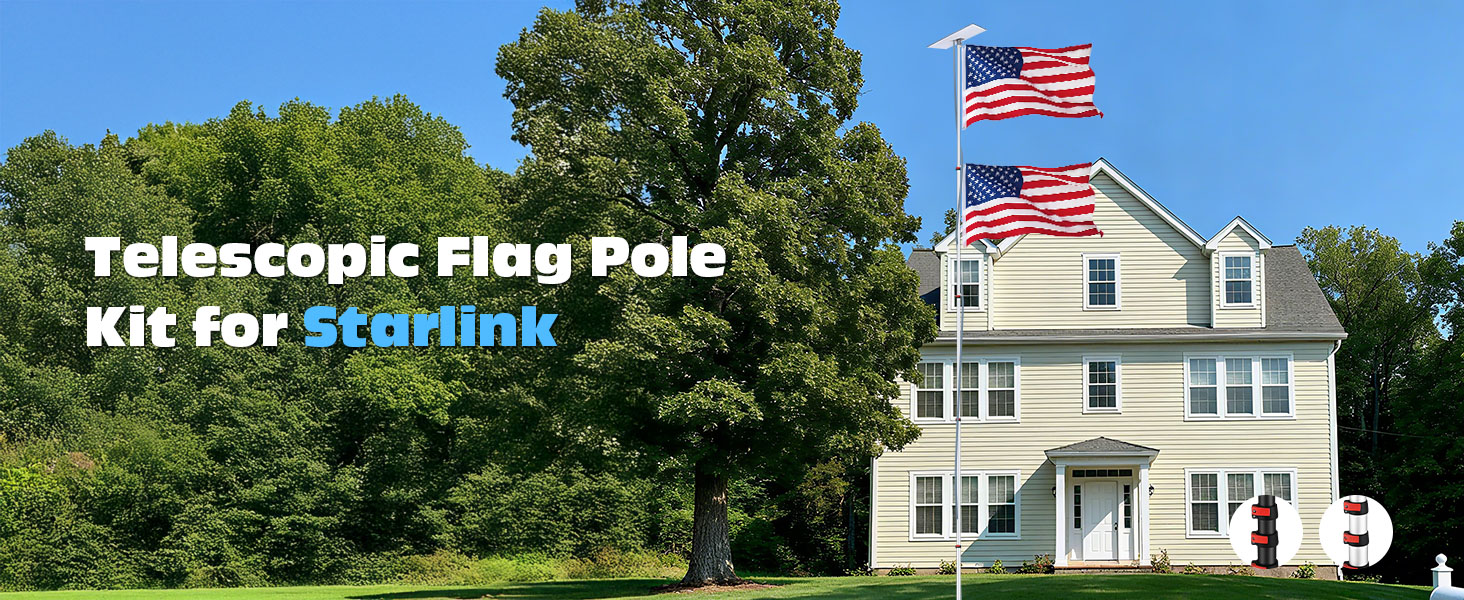 Starlink Ground Pole Mount kit