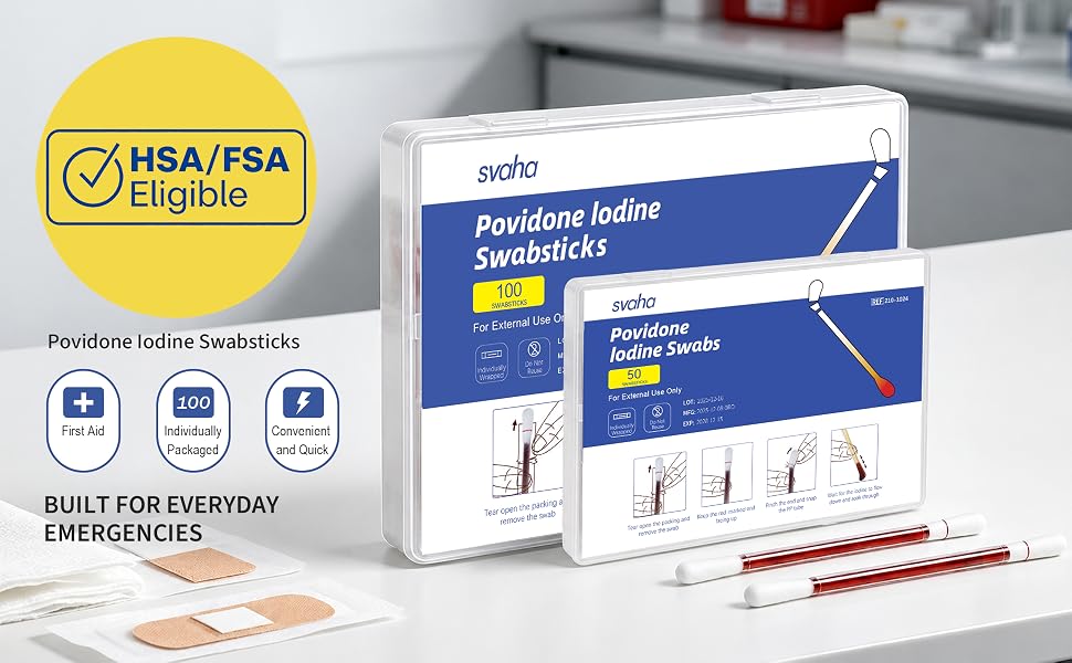 IODINE SWABS