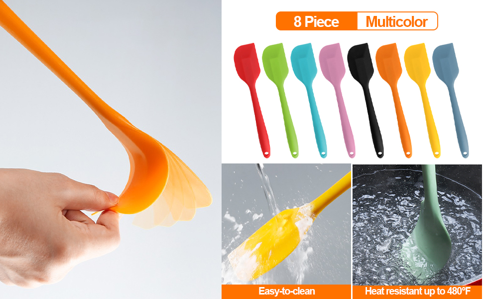 Heat Resistant Silicone Spatula 03