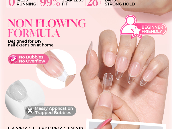 press on nail glue
