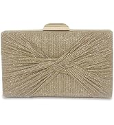 RonFoxi Clutch Purse for Women, Evening Bag with Removable Chain Strap Elegant Handbag for Weddin...