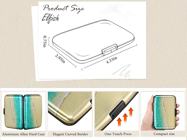 ELFISH credit card holder