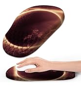 Hasinart Ergonomic Mouse Pad Wrist Rest with Massage Design, Space-Saving Mousepad Wrist Support,...