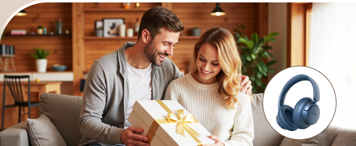 Noise Canceling Headphones Wireless Bluetooth Headphones with Transparent Modes