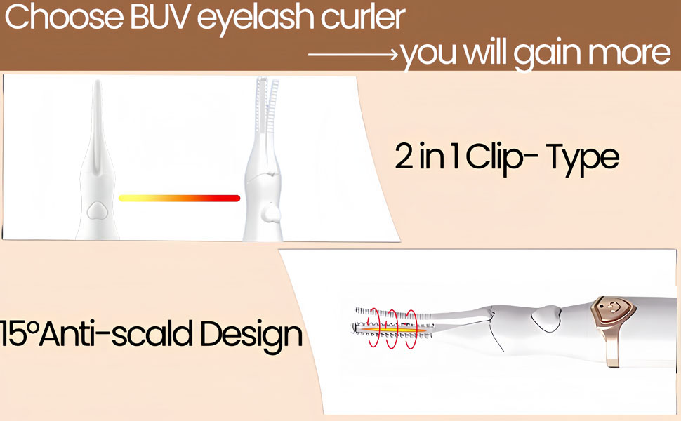 BUV eyelash curler