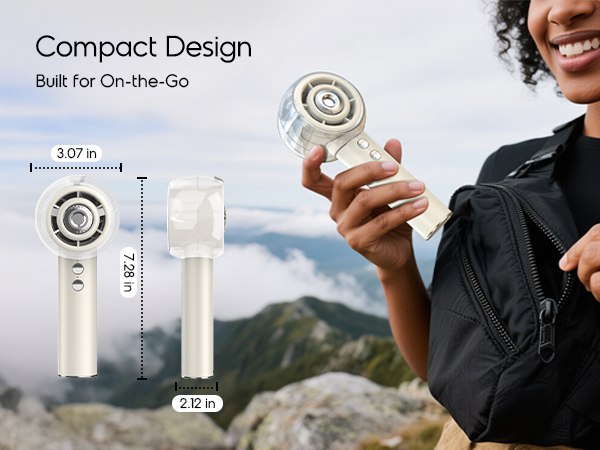 mist fan handheld travel portable fan cordless misting fan handheld fan with mist mini misting fan