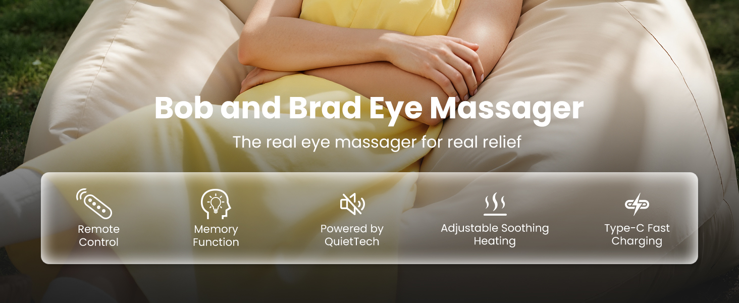 eye massager with heat and cooling eye mask for dry eye headaches migraine relief