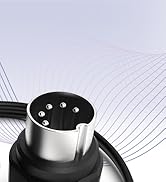 CME MIDI Cable 4-Pack - 2FT / 60cm, 5-pin DIN, Low-Profile - Mirrored 45-Degree Angled Ultra-Thin...