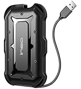 ineo 2.5 inch USB 3.0 Type A Rugged Waterproof &amp; Shockproof IP66 External Hard Drive Enclosure fo...