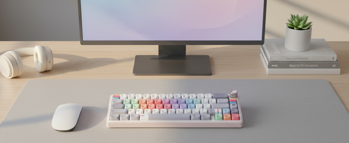 PBT cute keycaps set