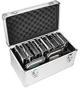 GLOTRENDS B10 10-slot Storage Box for 3.5 Inch Internal Hard Disk, Portable Design for Carrying a...
