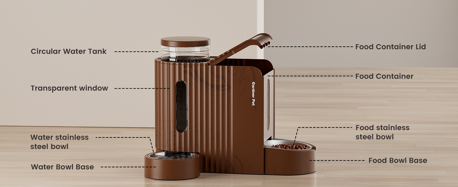 cat food gravity feeder