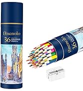 finenolo 36 Pack Colored Pencils for Adult Coloring Books, Soft Core, Art Drawing Pencils for Art...