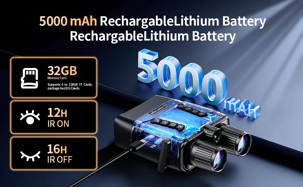 5000 MAH battery