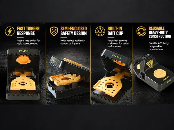  mouse traps, mouse trap,mouse traps indoor for home