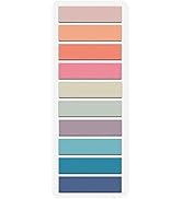 ?200Pcs Repositionable Index Tabs, 8 Color-Coded Writable Page Markers for Books, Binders and Fil...