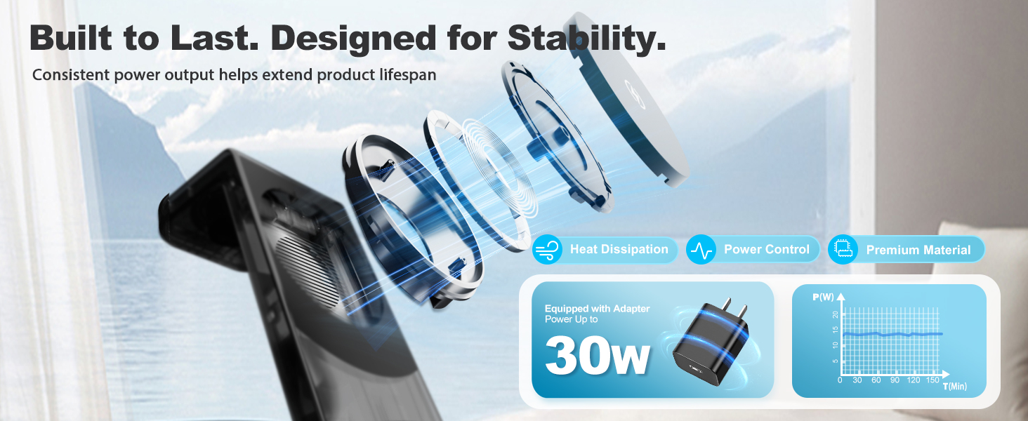 Qi2 Fast 3-in-1 Charging Station