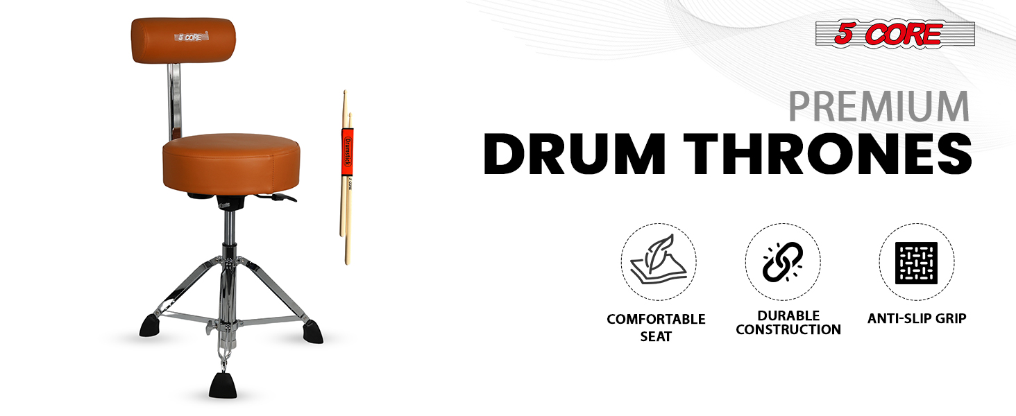 drum throne drum stool drummer seat round stool music chair