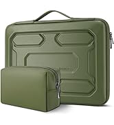 DOMISO 15.6 inch Laptop Sleeve with Accessory Bag Shockproof Waterproof EVA Protective Case for 1...