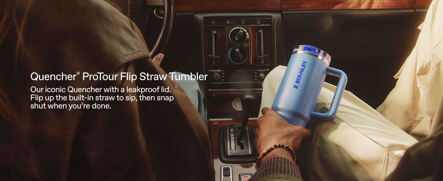 Our iconic Quencher with a leakproof lid.
